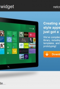 Axure Metro UI widget Windows8 